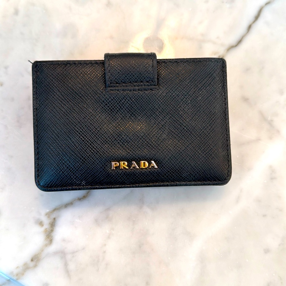 Prada accordion card case. Used but still in good condition. Purchased in 2018.
